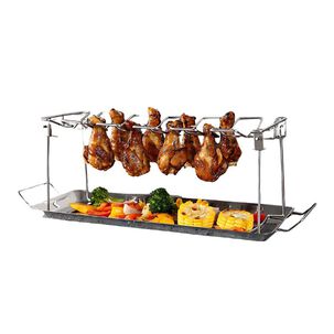 Soporte Asar Y Ahumar Alitas De Pollo Horno Eléctrico