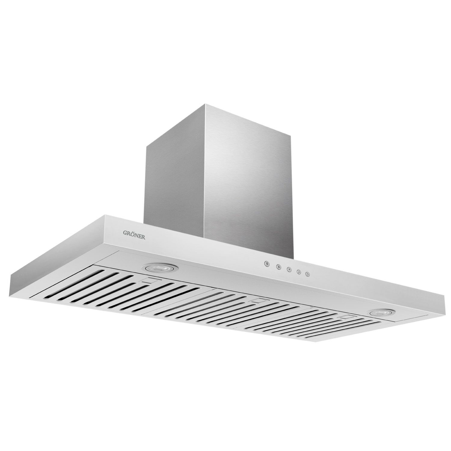 Campana Decorativa Gr&ouml;ner Inox St 90cm image number 2.0
