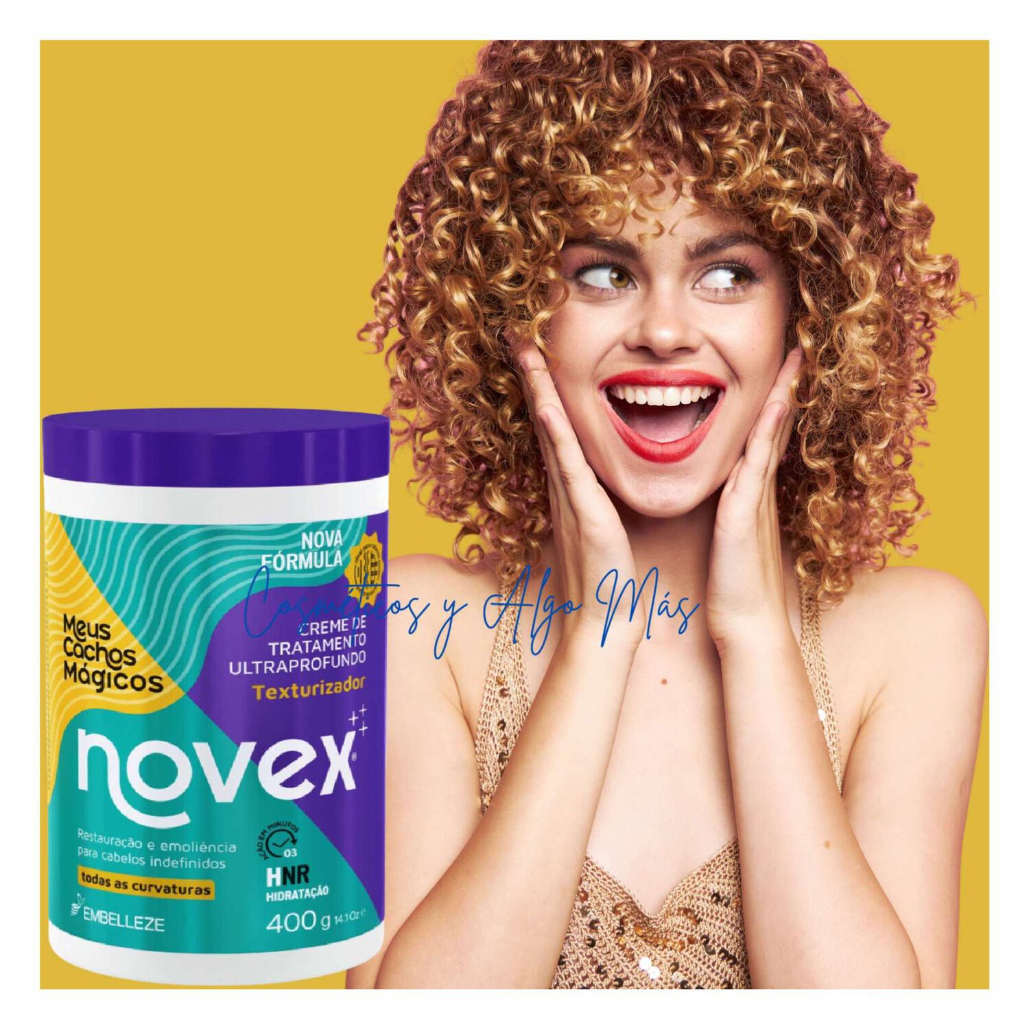Crema De Tratamiento Rizos Magicos 400gr Novex image number 0.0