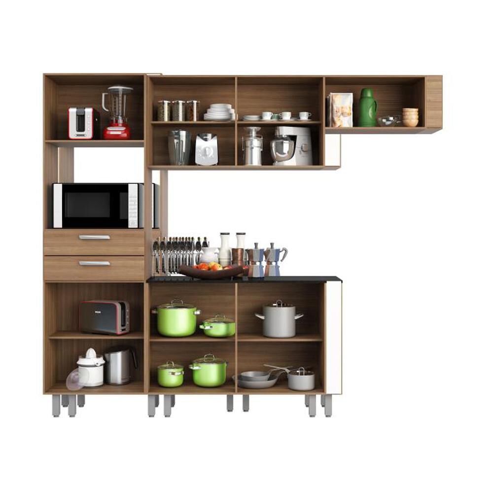 Mueble De Cocina Home Mobili Tonys / 7 Puertas / 2 Cajones image number 2.0