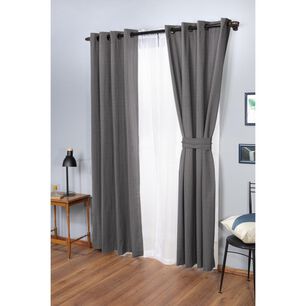 Set De Cortinas Doral Camila Argolla / 140x220 Cm