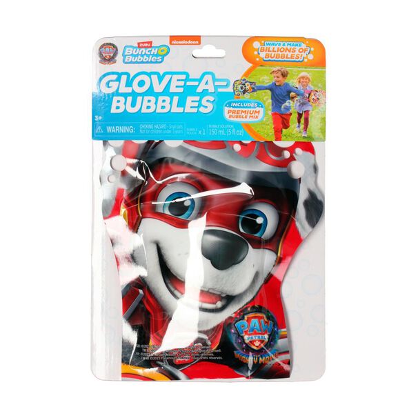 Lanzador De Burbujas Paw Patrol Guante