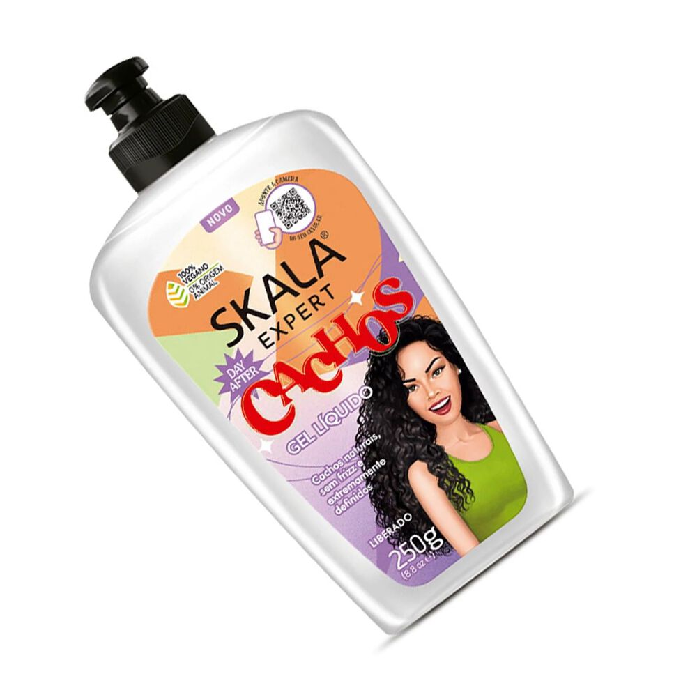 Gel L&iacute;quido Capilar Mais Cachos Skala Expert 250 G image number 1.0