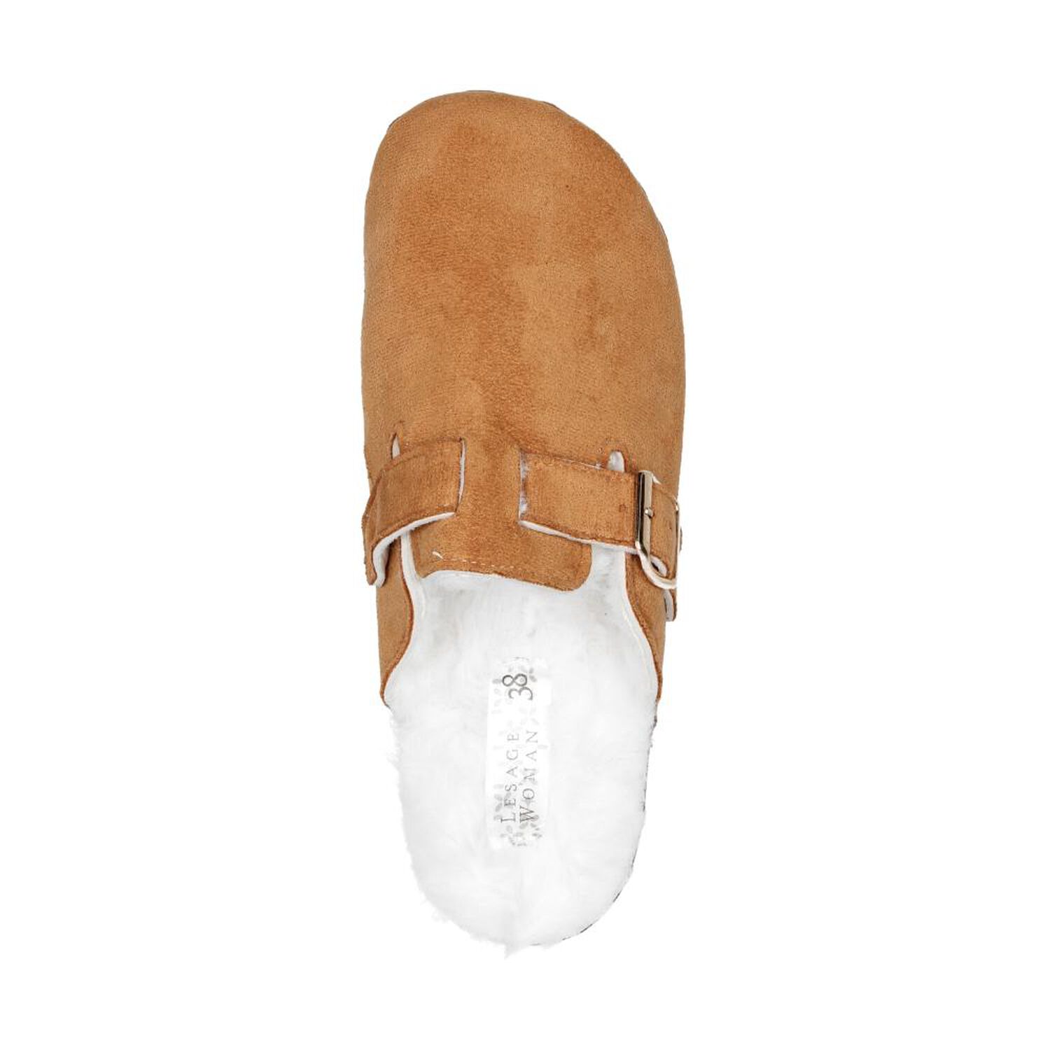 Pantuflas Mujer Lesage Camel image number 4.0