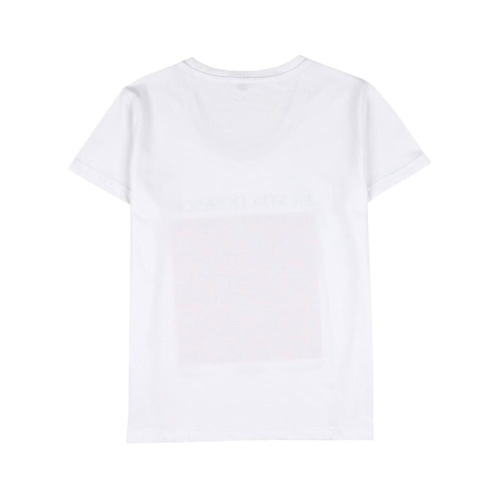Polera Estampada Manga Corta Cuello Redondo Mujer Kimera image number 1.0