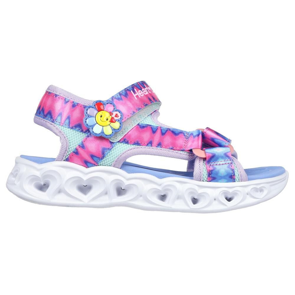 Sandalia Niña Skechers Heart Lights Sandals image number 1.0