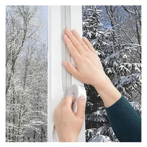 Sello Silicona Aislante T&eacute;rmico Puertas Ventanas Kit 2 Rollos