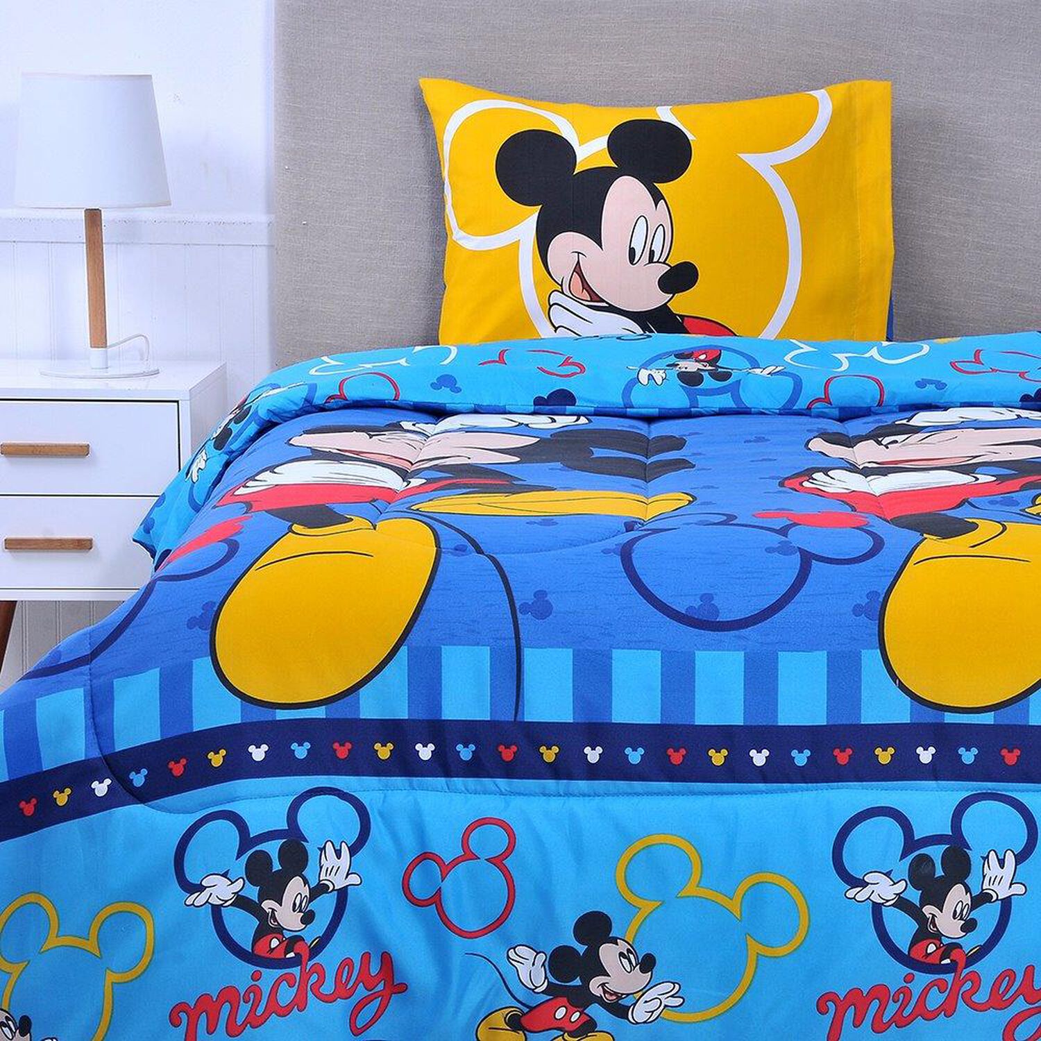 Plumon 1.5 Plazas Mickey Blue image number 0.0