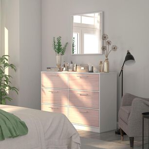 C&oacute;moda Cic Acacia / 6 Cajones