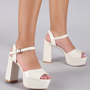 Sandalia Goldie Beige