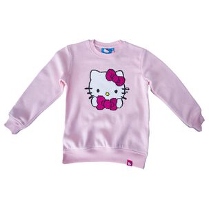 Poler&oacute;n Cuello Redondo Con Lentejuelas Reversibles Hello Kitty