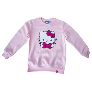 Poler&oacute;n Cuello Redondo Con Lentejuelas Reversibles Hello Kitty