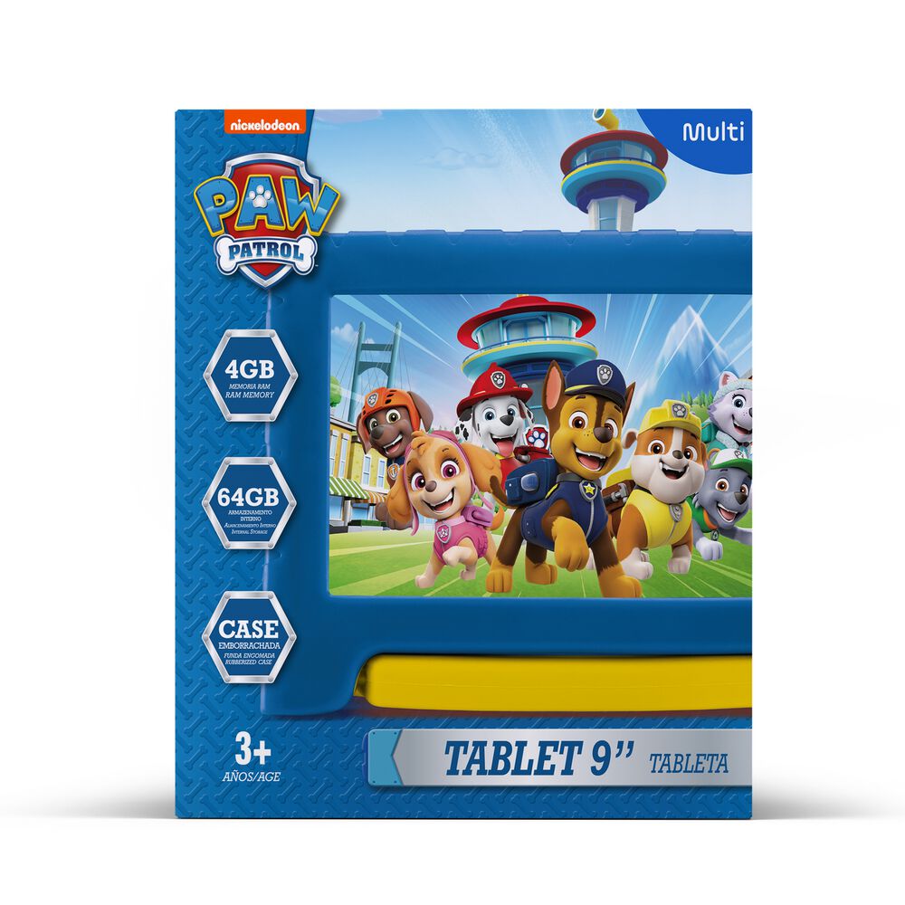 Tablet Para Niños Paw Patrol 4-64 Gb 9 Pulgadas Multilaser image number 2.0