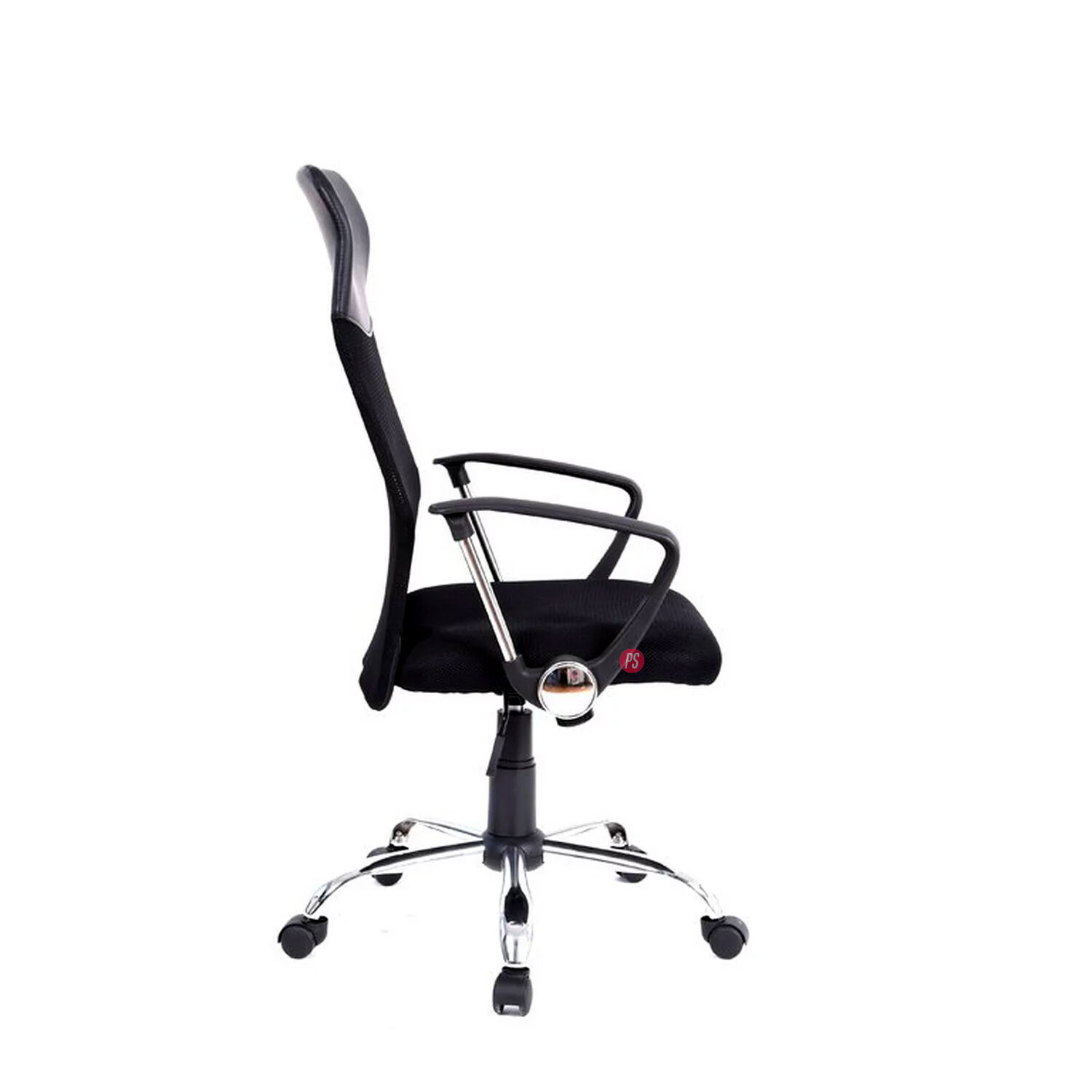 Silla Oficina Respaldo Malla Tipo Dallas Negro - Ps image number 2.0