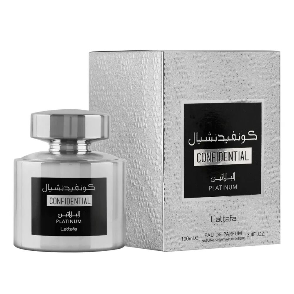 Confidential Platinum 100 Ml Edp Lattafa image number 0.0