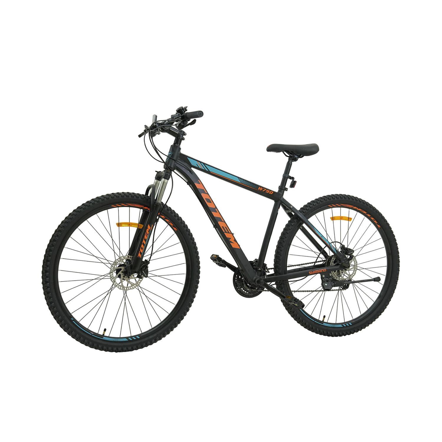 Bicicleta Totem Mtb W790 Aro 29 Talla 19 Negro Con Naranja image number 4.0