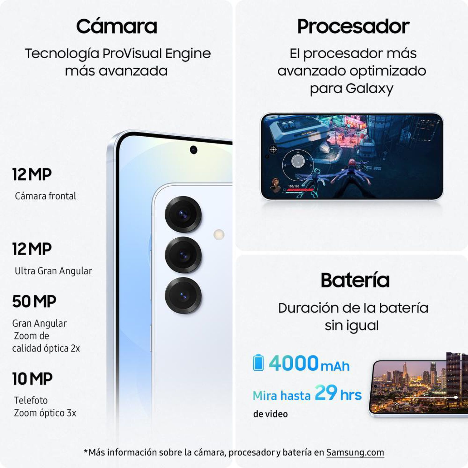 Smartphone Samsung Galaxy S25 / 256 GB / Azul Marino / Liberado image number 6.0