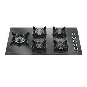 Encimera A Gas 5 Platos Home Pro Cocci&oacute;n Ke5hp Espejado