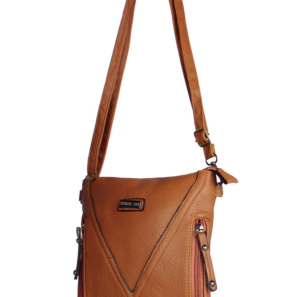 Cartera Bandolera Pascal Café Anabella Sachi image number 1.0