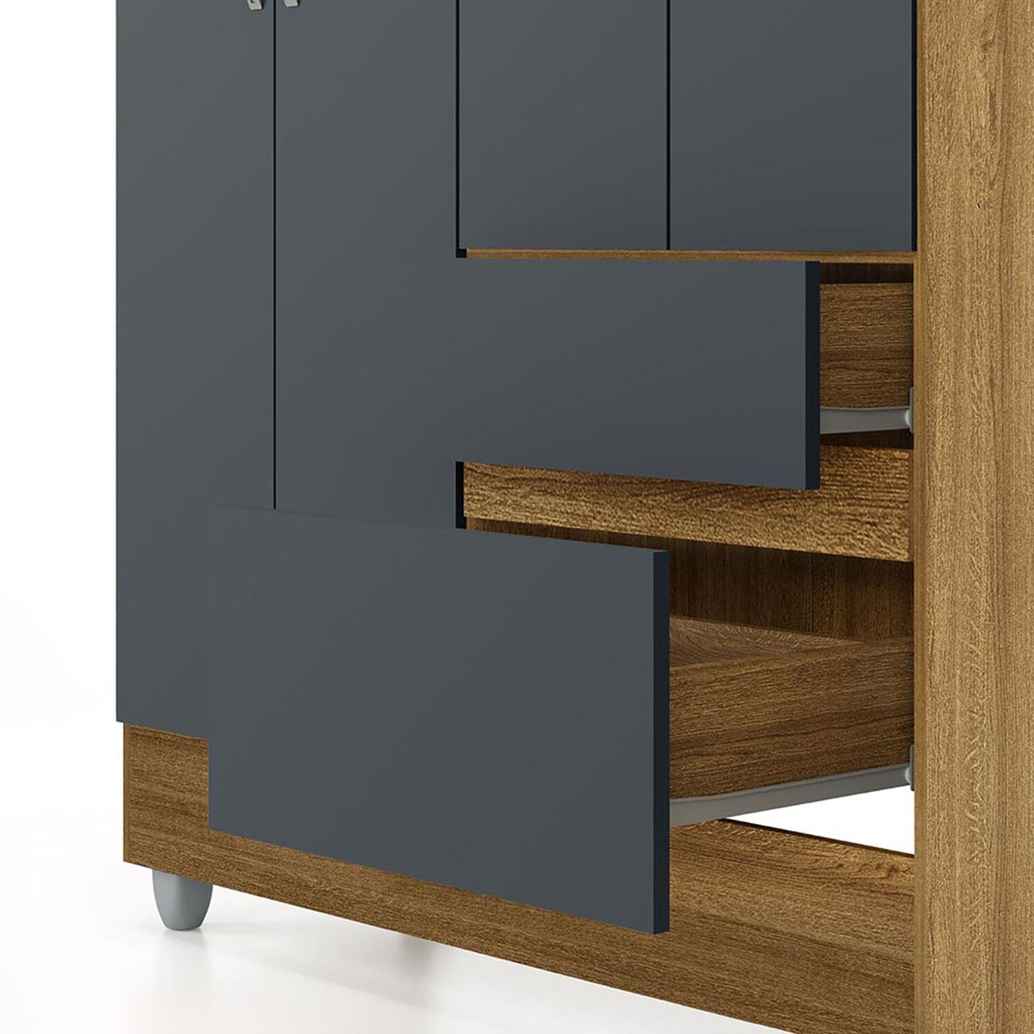 Cl&oacute;set Vekka Home Ideal / 4 Puertas / 2 Cajones image number 3.0