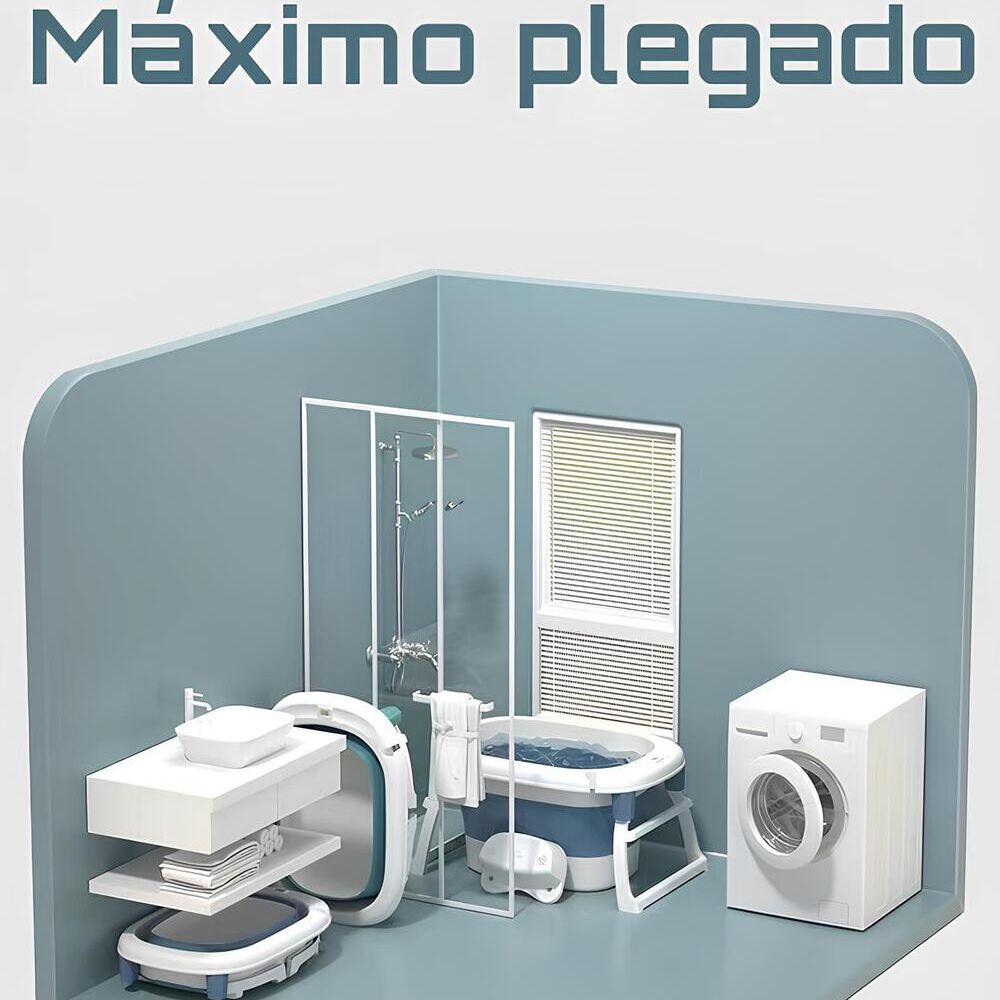 Bañera Con Cojin Termómetro Más Accesorios Rosada Lubabycas image number 6.0