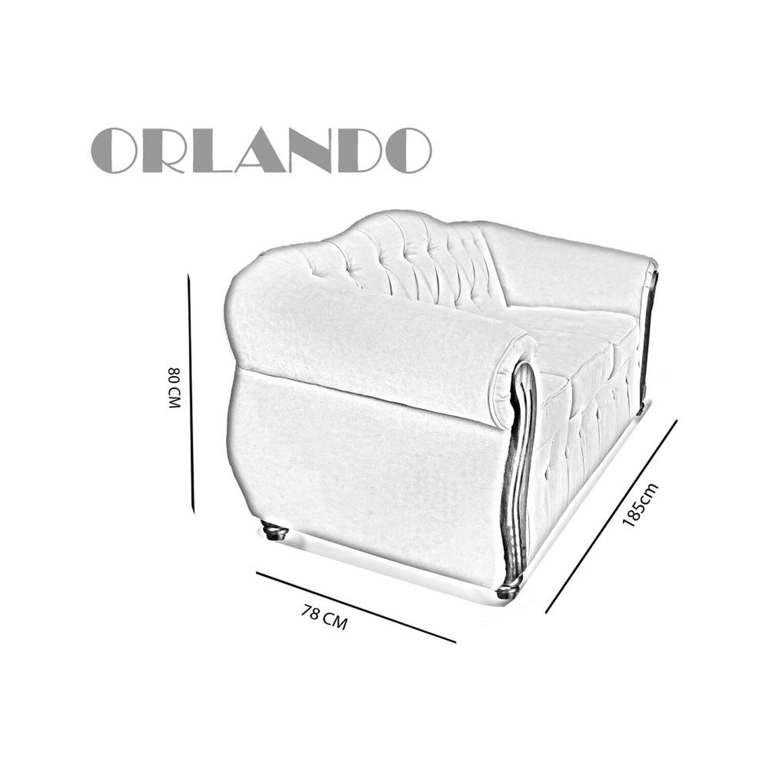 Sof&aacute; Elegant Detail Orlando / 3 Cuerpos image number 1.0