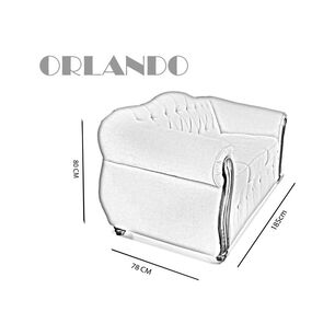 Sof&aacute; Elegant Detail Orlando / 3 Cuerpos