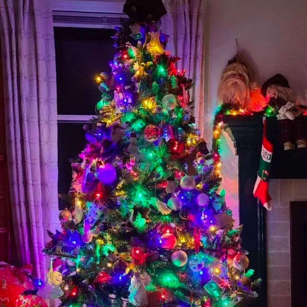 Guirnalda 500 Luces Led Multicolor Arbol Pascua Navidad Deco image number 1.0