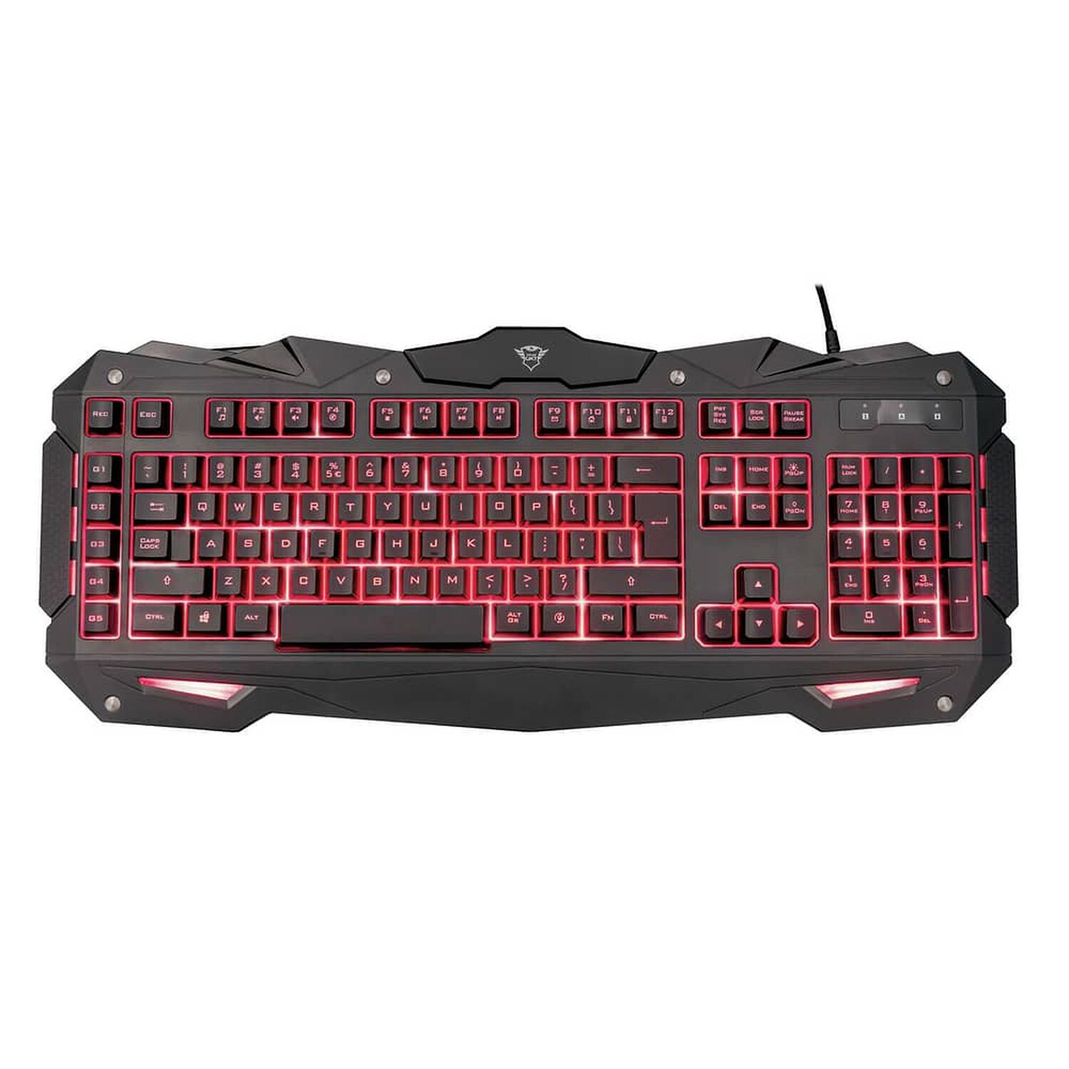 Teclado Gamer Trust Gxt 840 Myra Anti-ghosting Multiplataformas image number 1.0