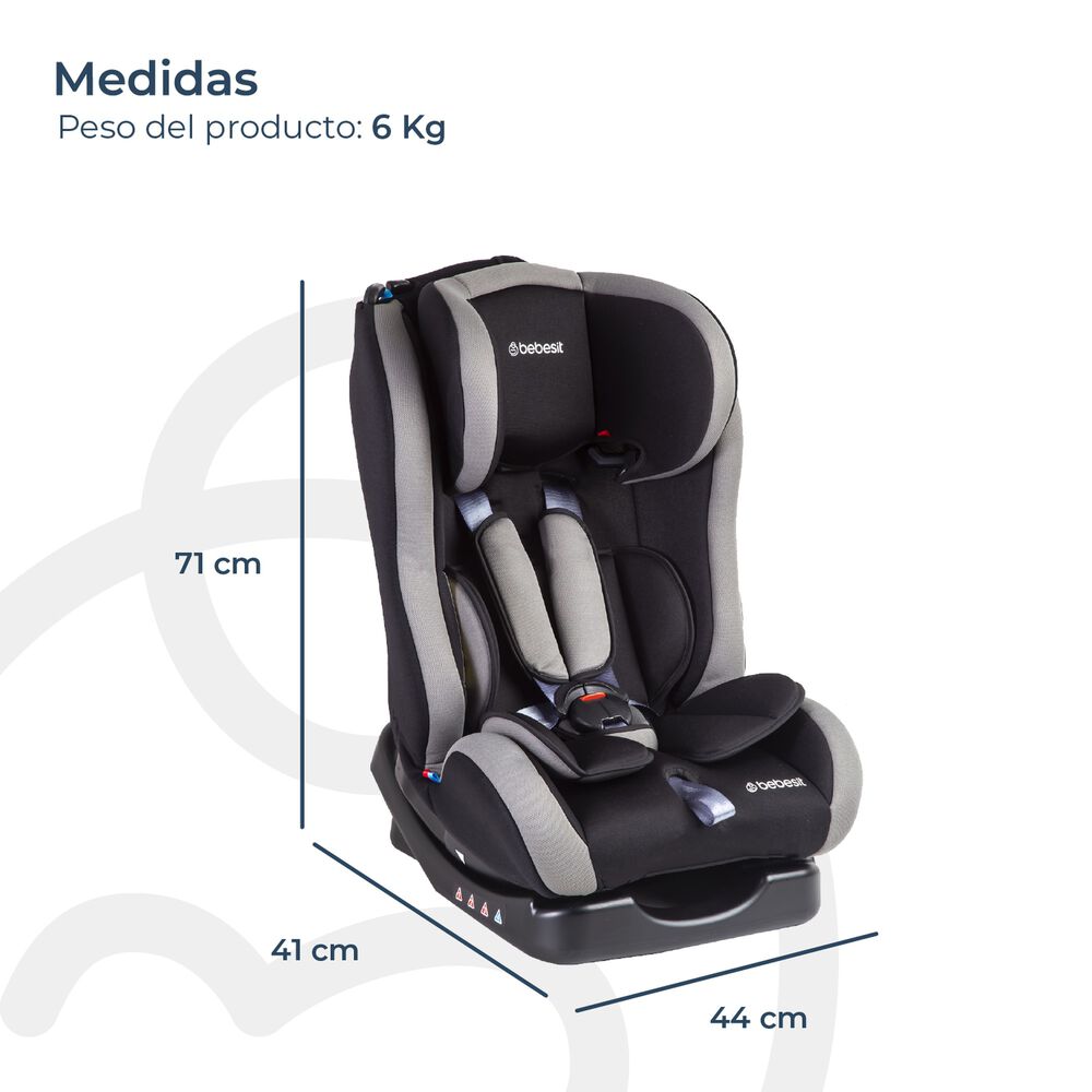 Silla De Auto Convertible Orbit Gris image number 7.0