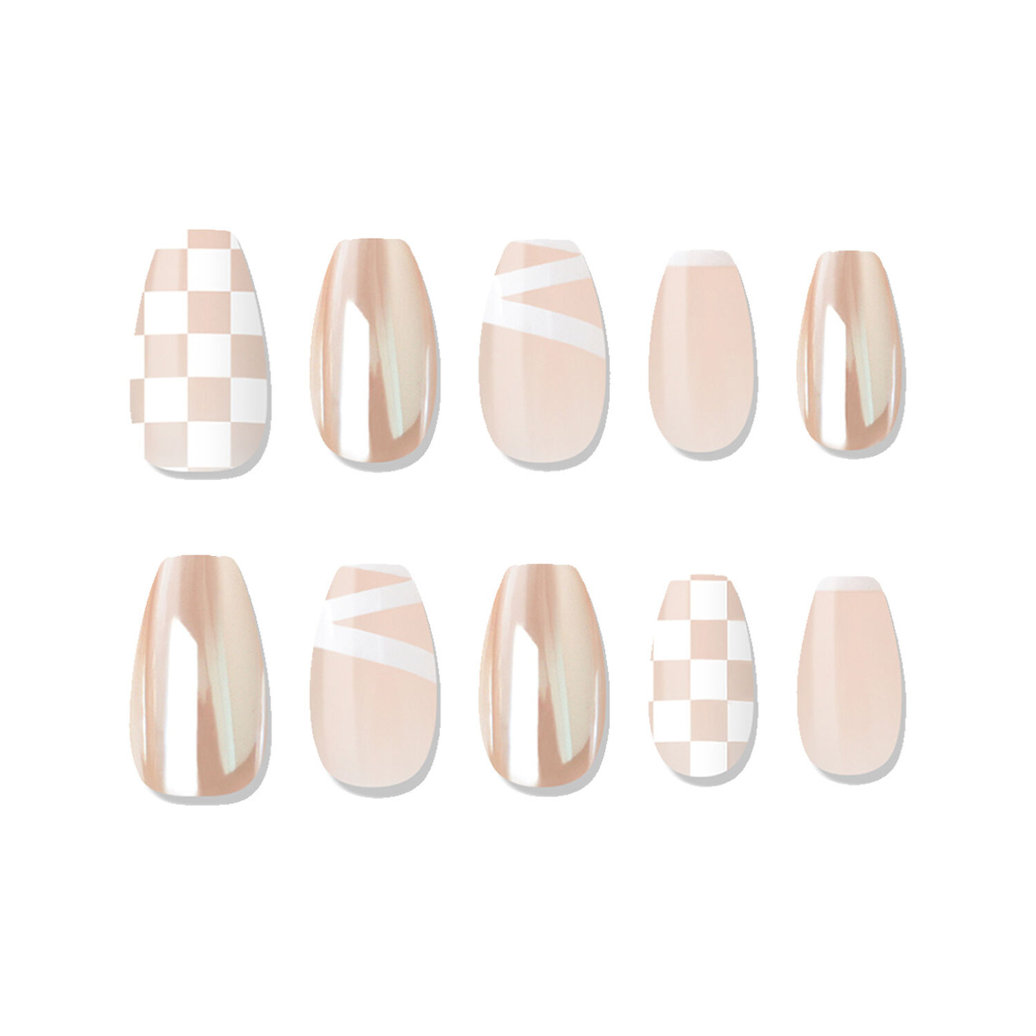 Muzmak - U&ntilde;as Press On Nudie Potion Coffin 36 U. image number 1.0