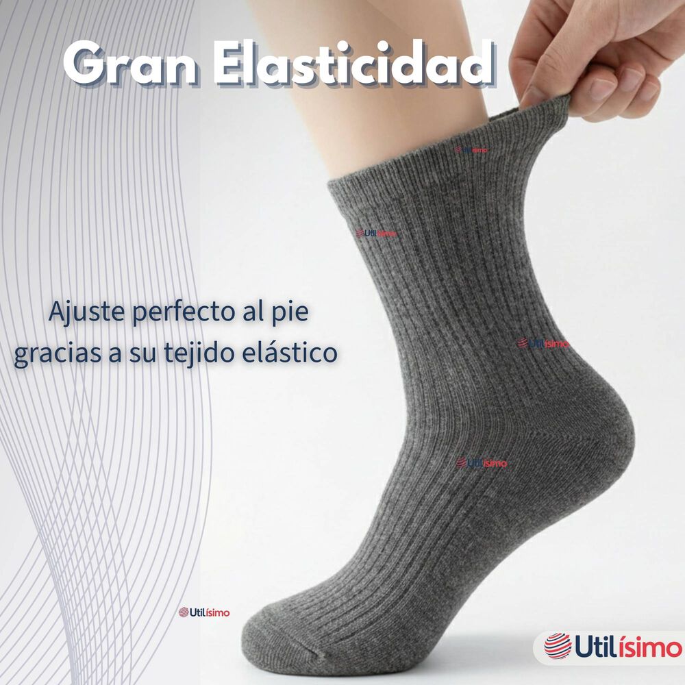 Pack 6 Calcet&iacute;nes Escolares Corto Algod&oacute;n Gris Ni&ntilde;o Y Ni&ntilde;a image number 7.0