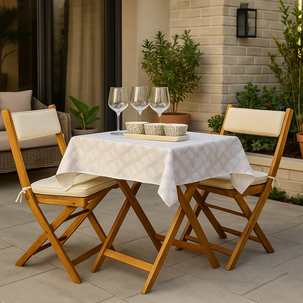 Juego De Balcon Casaideal / 2 Sillas