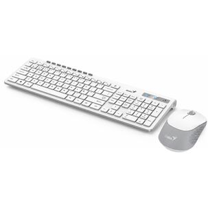 Teclado Y Mouse Dual Wireless Bluetooth + Usb 2g Copilot Ai