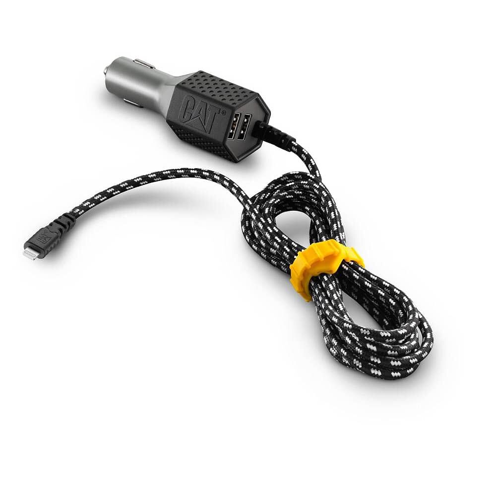 Cargador Para Auto Cat Doble Apple Lightning 4.8a image number 4.0
