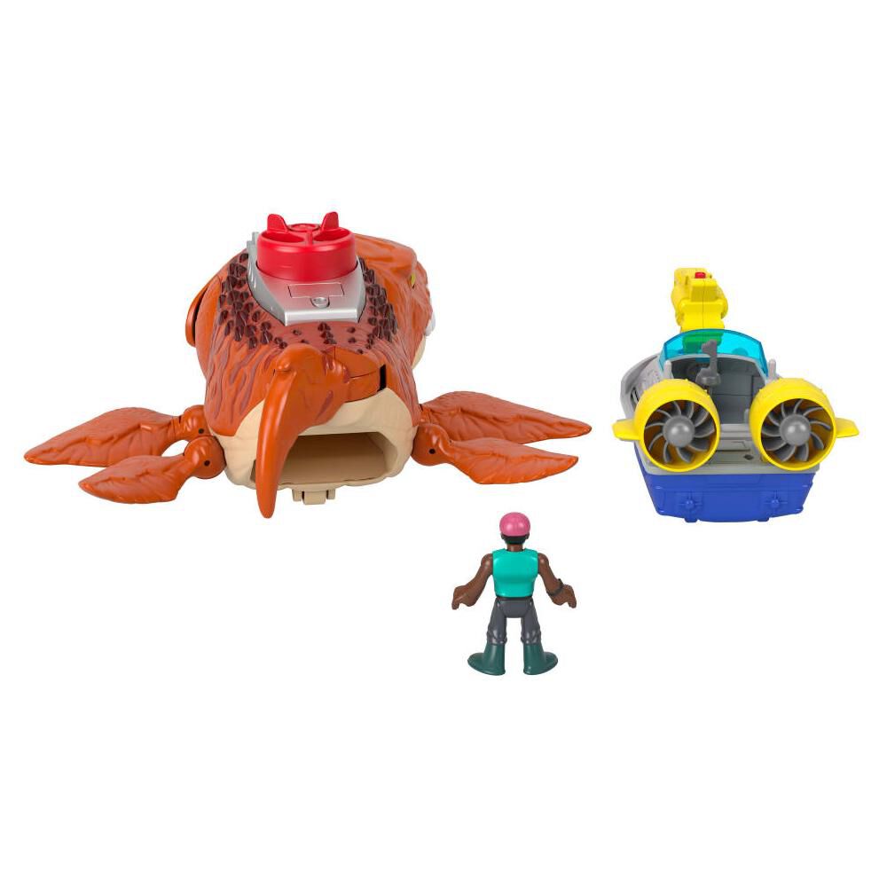 Cangrejo Travieso Imaginext Rebirth Mosasaurus Caza Y Muerde image number 5.0