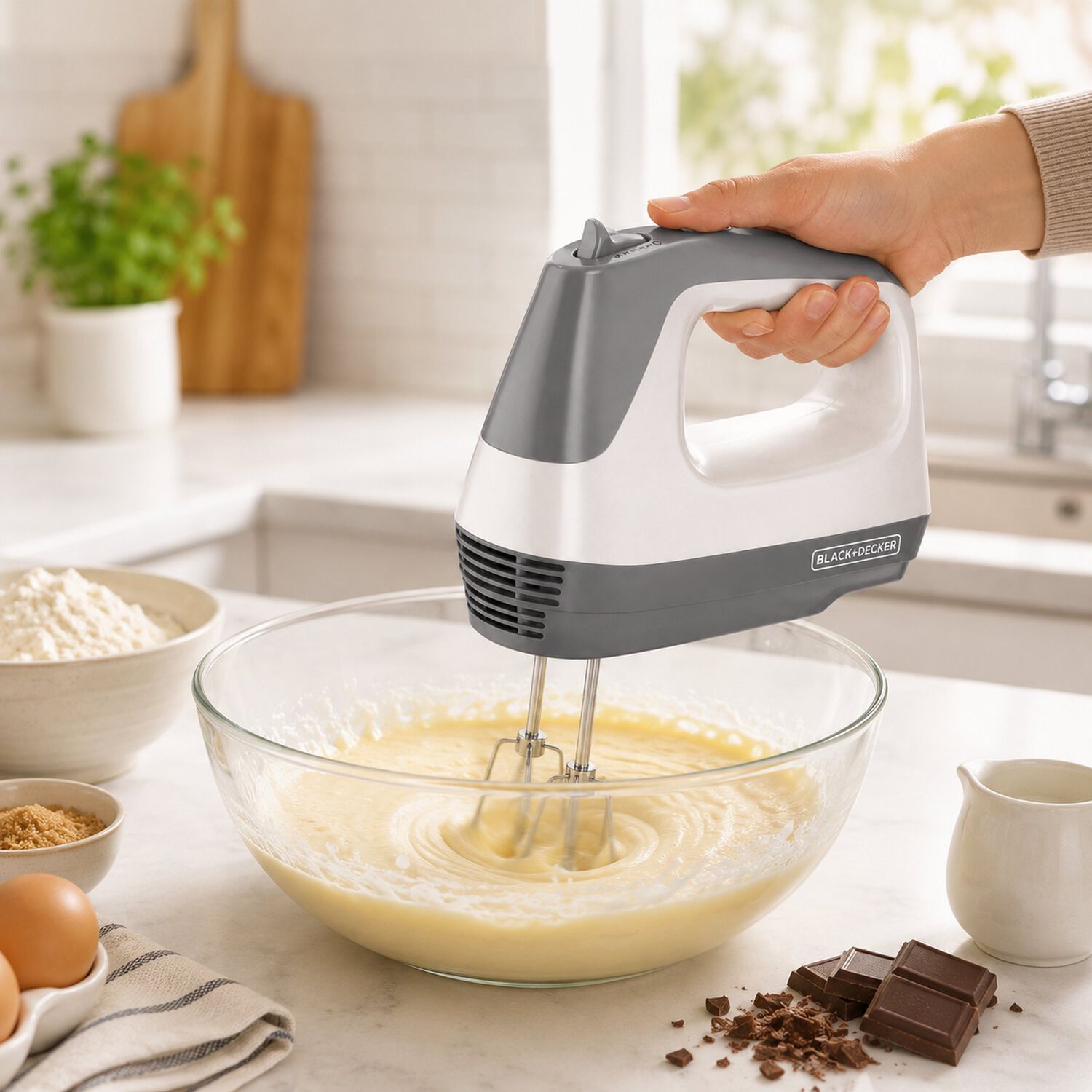 Batidora De Mano Black + Decker Mx1500w-cl Turbo image number 9.0