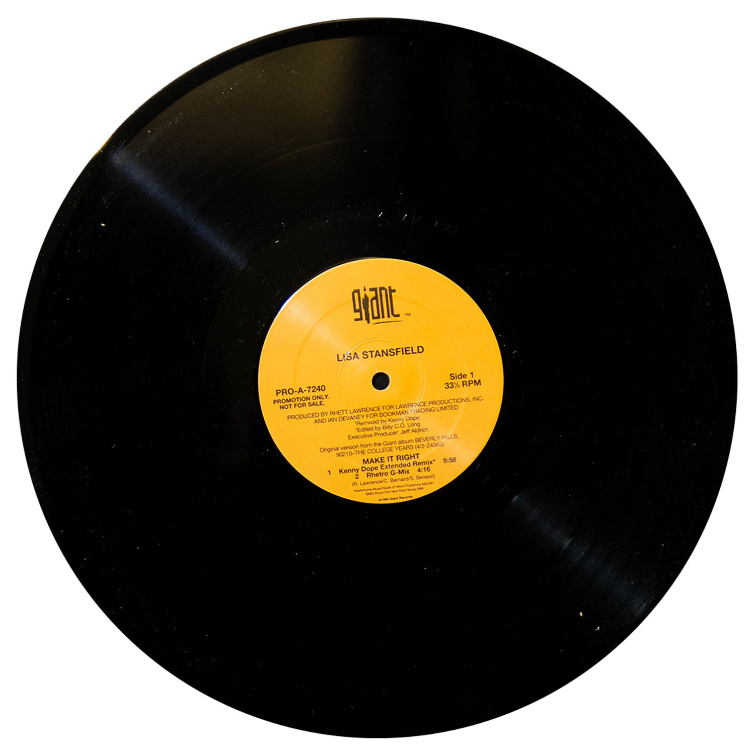 Lisa Stansfield - Make It Right | 12" Maxi Single Usado image number 2.0