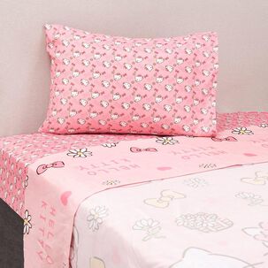 Sabana 1.5 Plazas Sanrio Hello Kitty Margarita