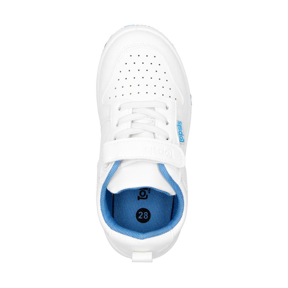 Zapatilla Infantil Niño Topsis White image number 4.0