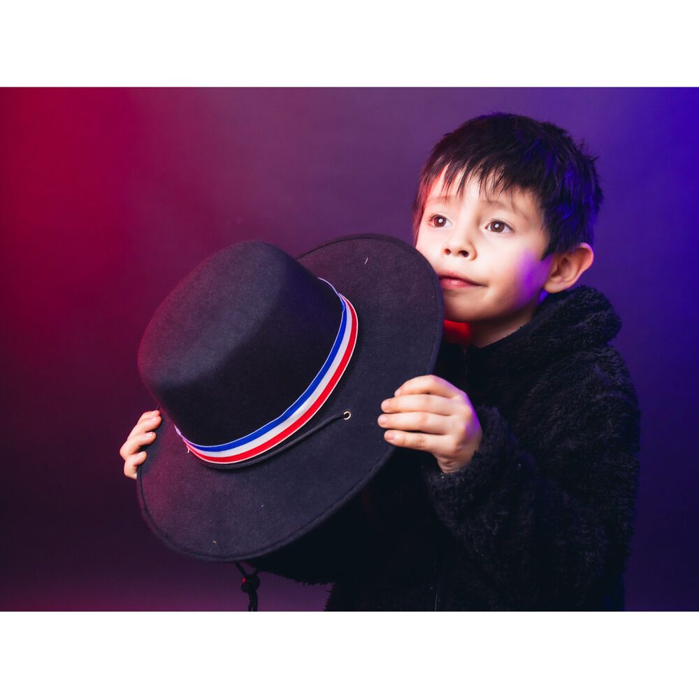 Sombrero Huaso Elegante Ni&ntilde;o Fiestas Patrias image number 1.0