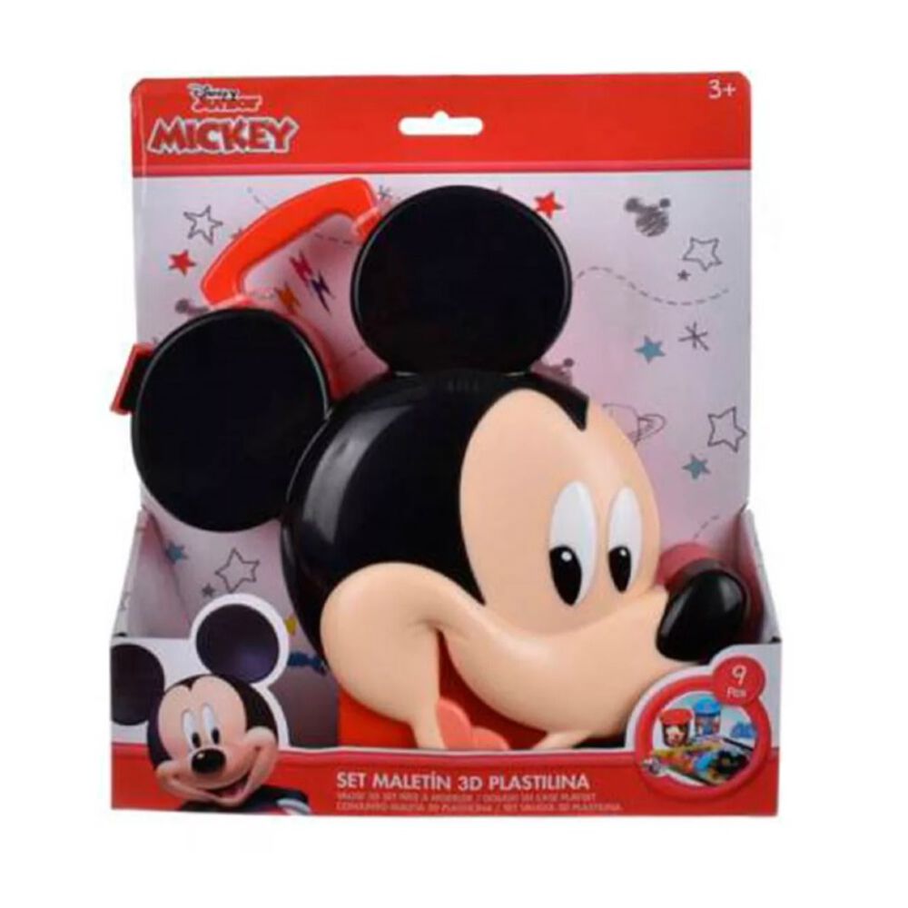 Set De Masas Con Accesorios Moldeables Juego Niños Mickey 3d image number 0.0