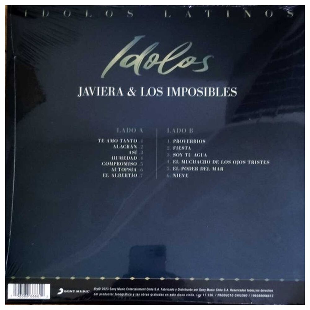 Javiera Y Los Imposibles - Idolos Latinos | Vinilo image number 1.0