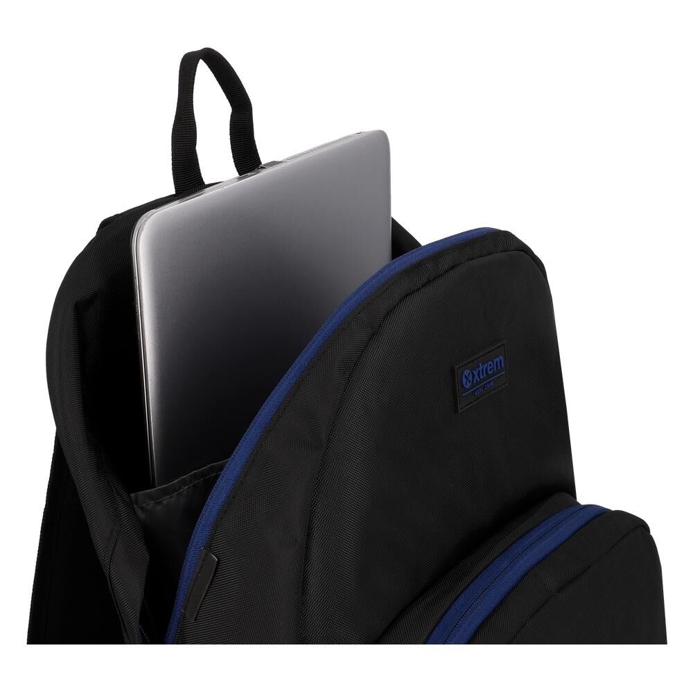 Mochila Xtrem Somerset 6xt Negro/azul image number 6.0