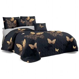 Cubrecama De Verano 2 Plazas Quilt + 2 Fundas De Almohada Cobertor Delgado Qvr2-131