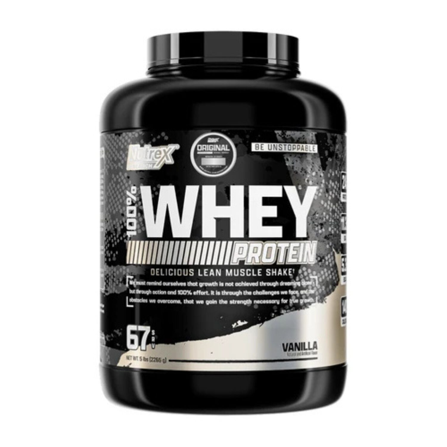 100% Whey 5 Lbs - Vainilla image number 1.0