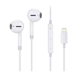 Aud&iacute;fonos Con Cable Compatible Para Iphone Ligthining 8 Pines