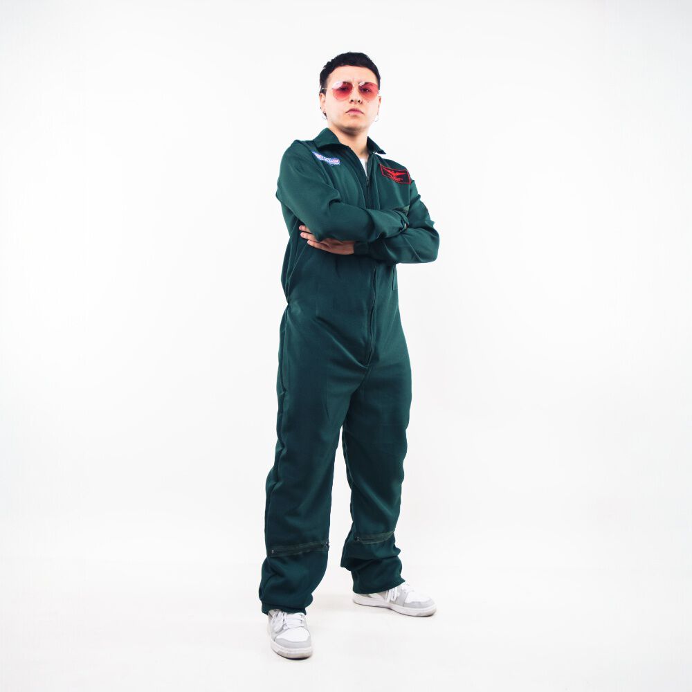 Disfraz De Piloto De Halloween Para Hombre Top Gun Adultos image number 0.0