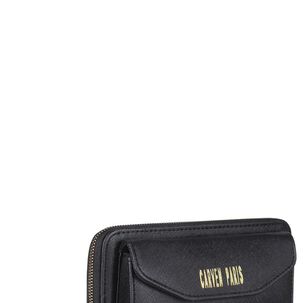 Billetera De Mujer Aria Negra Carven