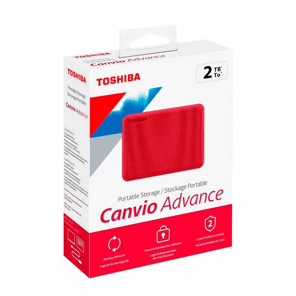 Disco Duro Externo Toshiba 2tb Canvio Advance Hdtca20xr3aa image number 3.0